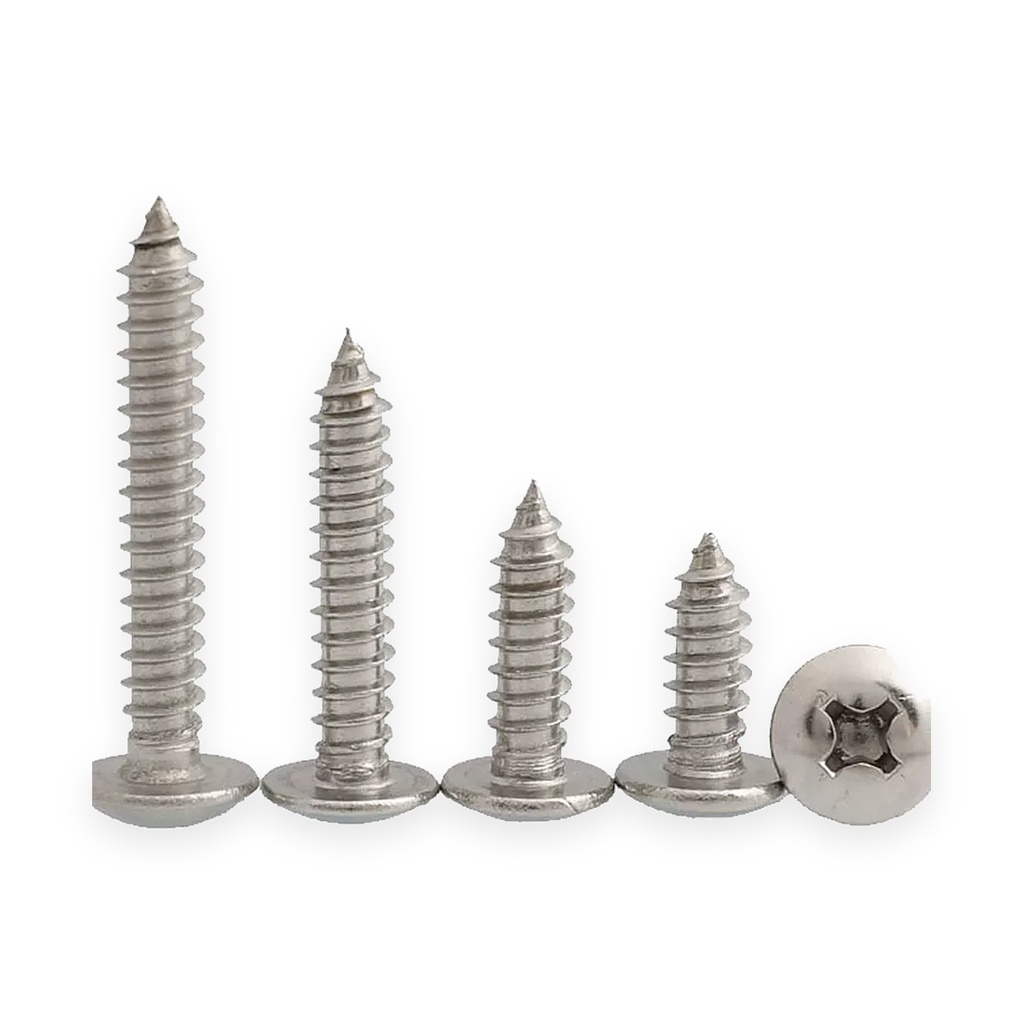 304 Stainless Truss Head Self-Tapping Screw M5