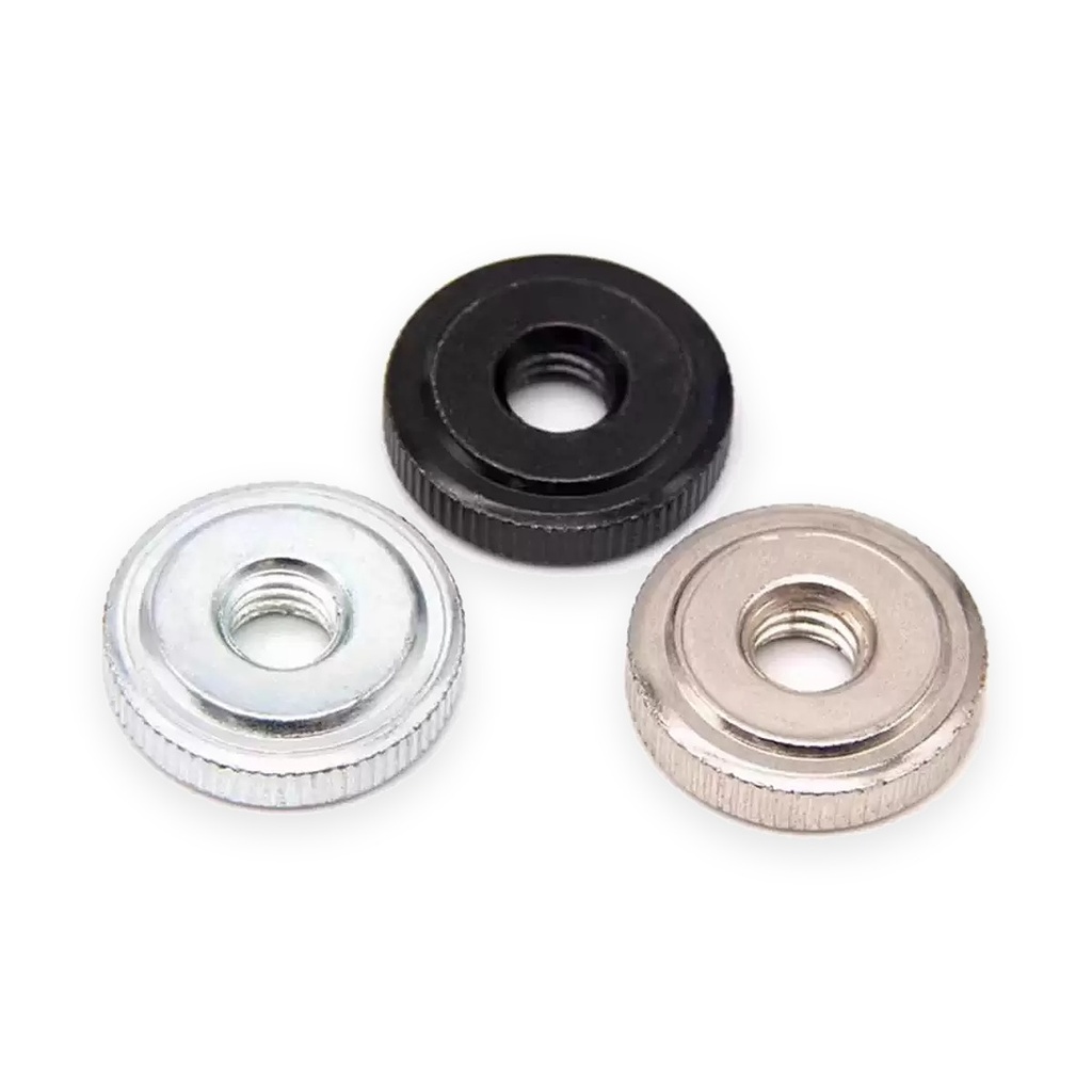 GB807 Flat Knurled Thumb Nut