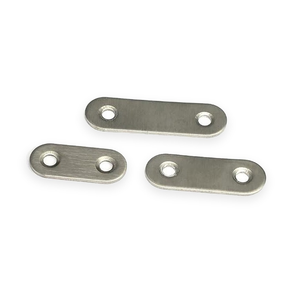Stainless Straight Connector Plate / Bed Support
