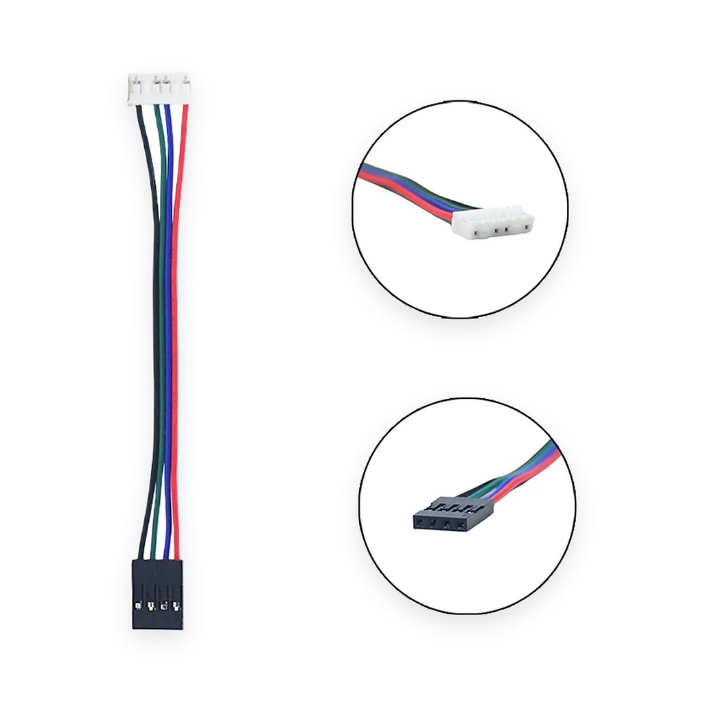步进电机线 XH254/杜邦 6pin-4pin