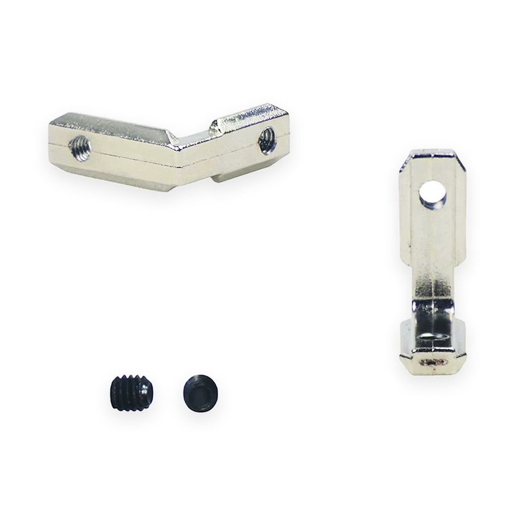 Zinc Alloy Internal L-Connector (15-40)