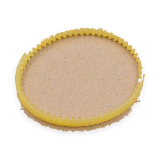 PU Single-Sided Toothed V-Belt MB250, 6mm