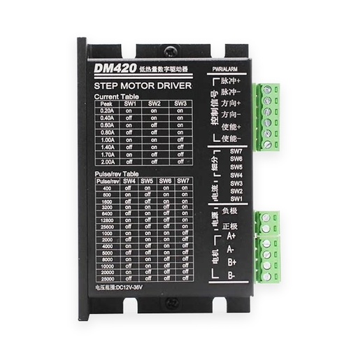 [MT-004] DM420 步进驱动器 2A 128细分