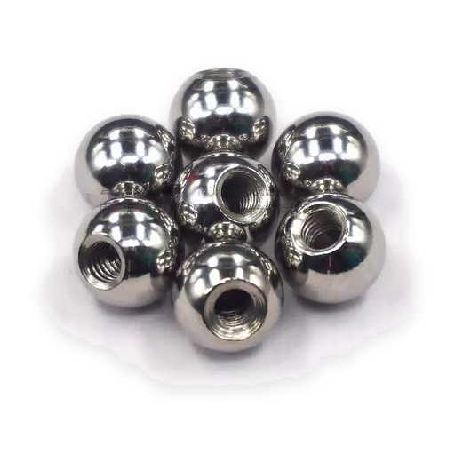 [RL-027] 304 Stainless Drilled & Tapped Ball